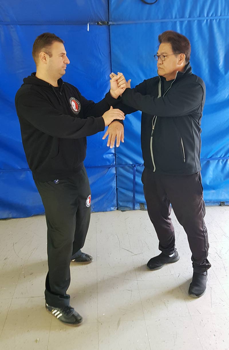 Training mit Großmeister Gary Lam im Lap-Sao...